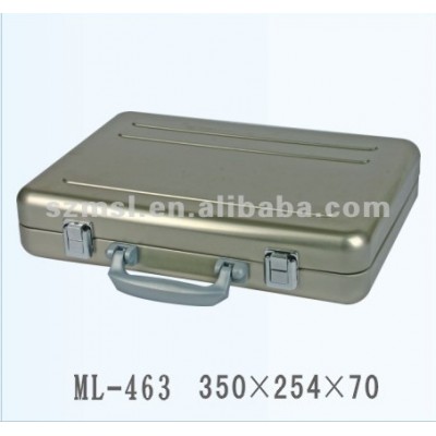 Metal Tin Case with Handle