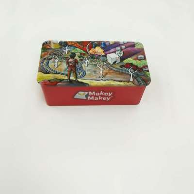 rectangle slide candy tin box gift tin case, Big sliding Tin Case