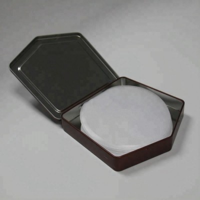 Pentagon shape metal tin box for cd&gift