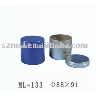 Round Seamless Candle Tin Can