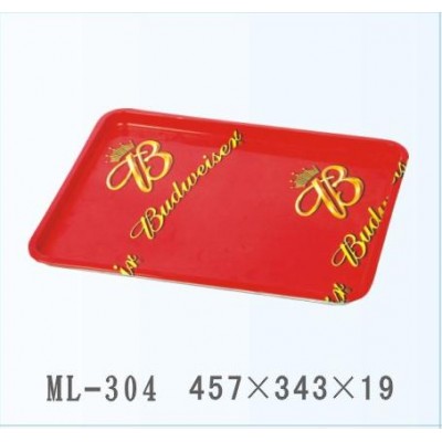 Wholesale square metal serving tray